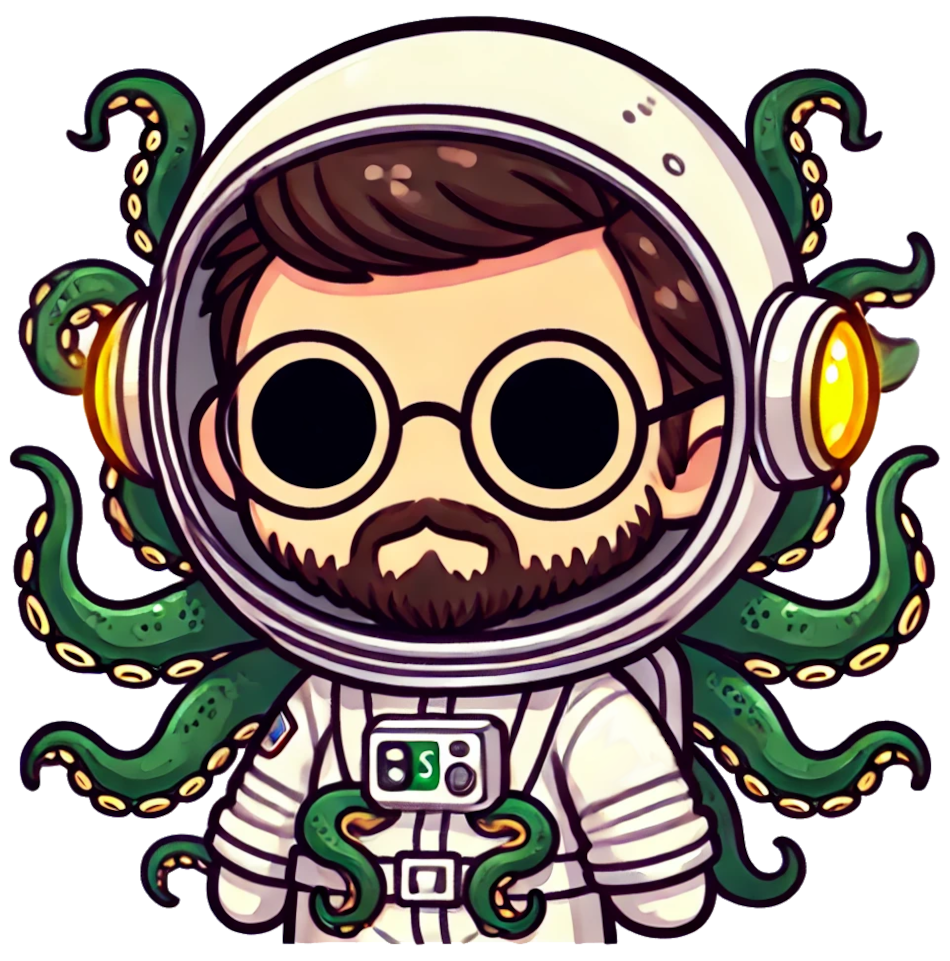 Astronaut Dan - beeinflusst von Cthulhu.